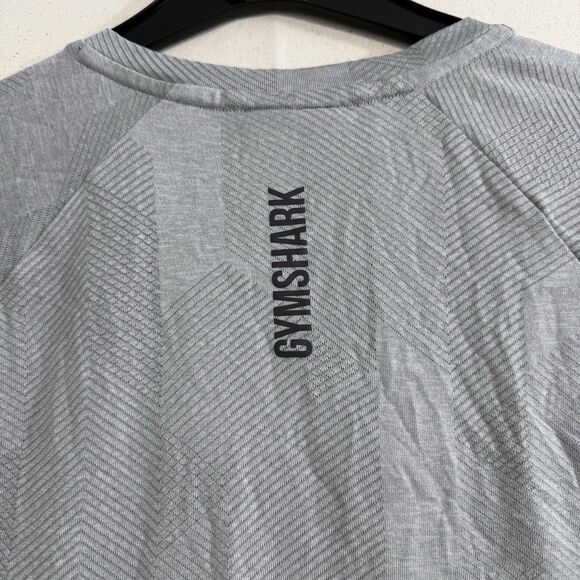 Gymshark Apex T-Shirt - SmokeyGrey/Light Grey Size Medium Men - Picture 7 of 9